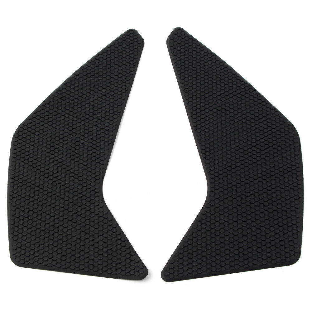 2 X Tank Pads Traction Grips Protector Fit for HONDA AFRICA TWIN CRF1000L ADV Black