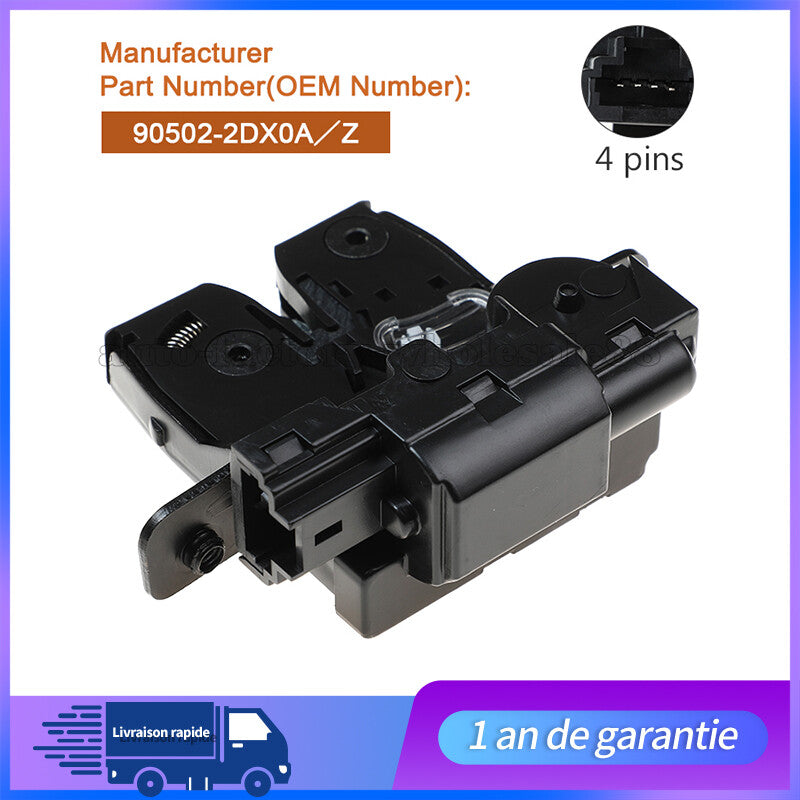 Serrure De Coffre Hayon pour for NISSAN QASHQAI MICRA K12 TIIDA 905022DX0A Neuf