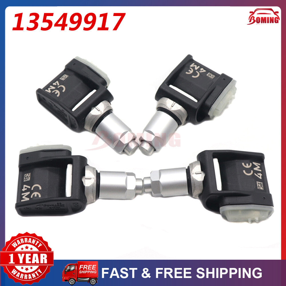 4x TPMS Tire Pressure Sensor 13549917 for Cadillac for Escalade LYRIQ CT4 ATS