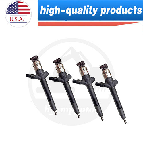 New Diesel Injector 4X 1465A041 095000-5600 for Mitsubishi L200 4D56 US