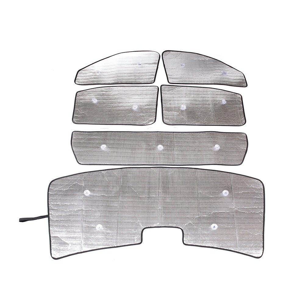 6¡ÁCar Window Sunshade Visors Full Set UV Block Cover For Toyot@ Tundr@ 2022-2023