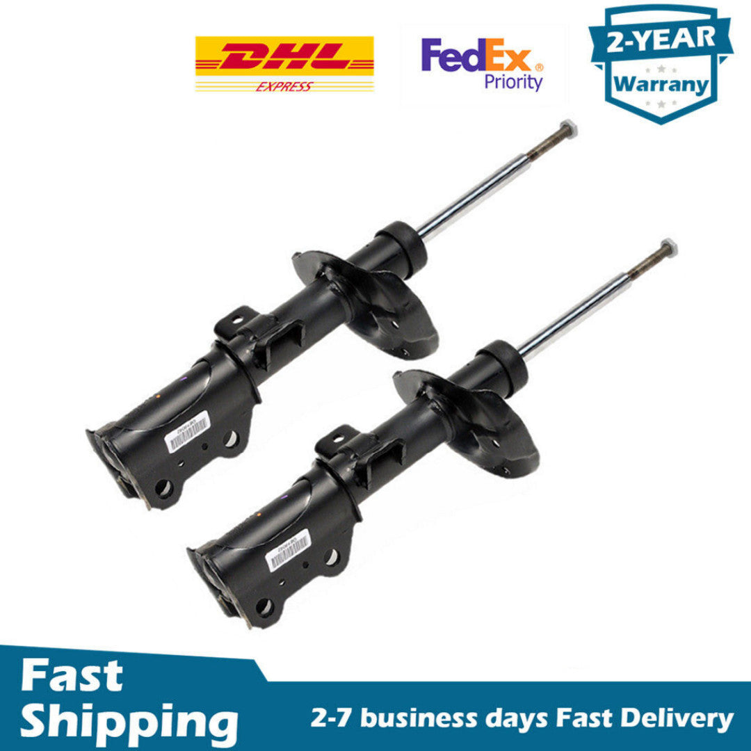 Pair Front Left Right Gas Suspension Shock Absorbers Fit for Cadillac SRX 2010-2017