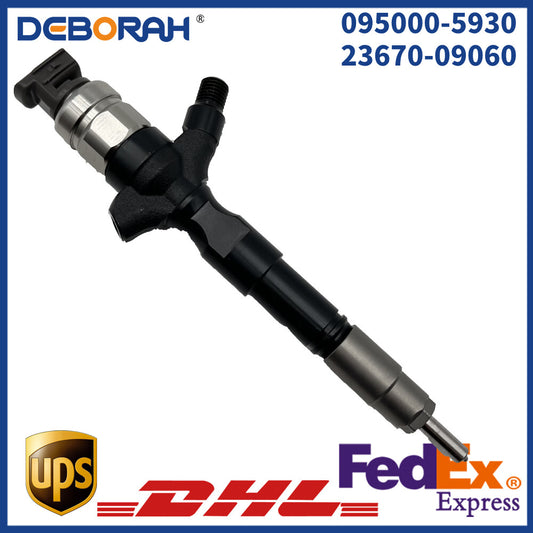 095000-5930 Diesel Common Rail Fuel Injector Nozzle 23670-09060 for Toyota HILUX