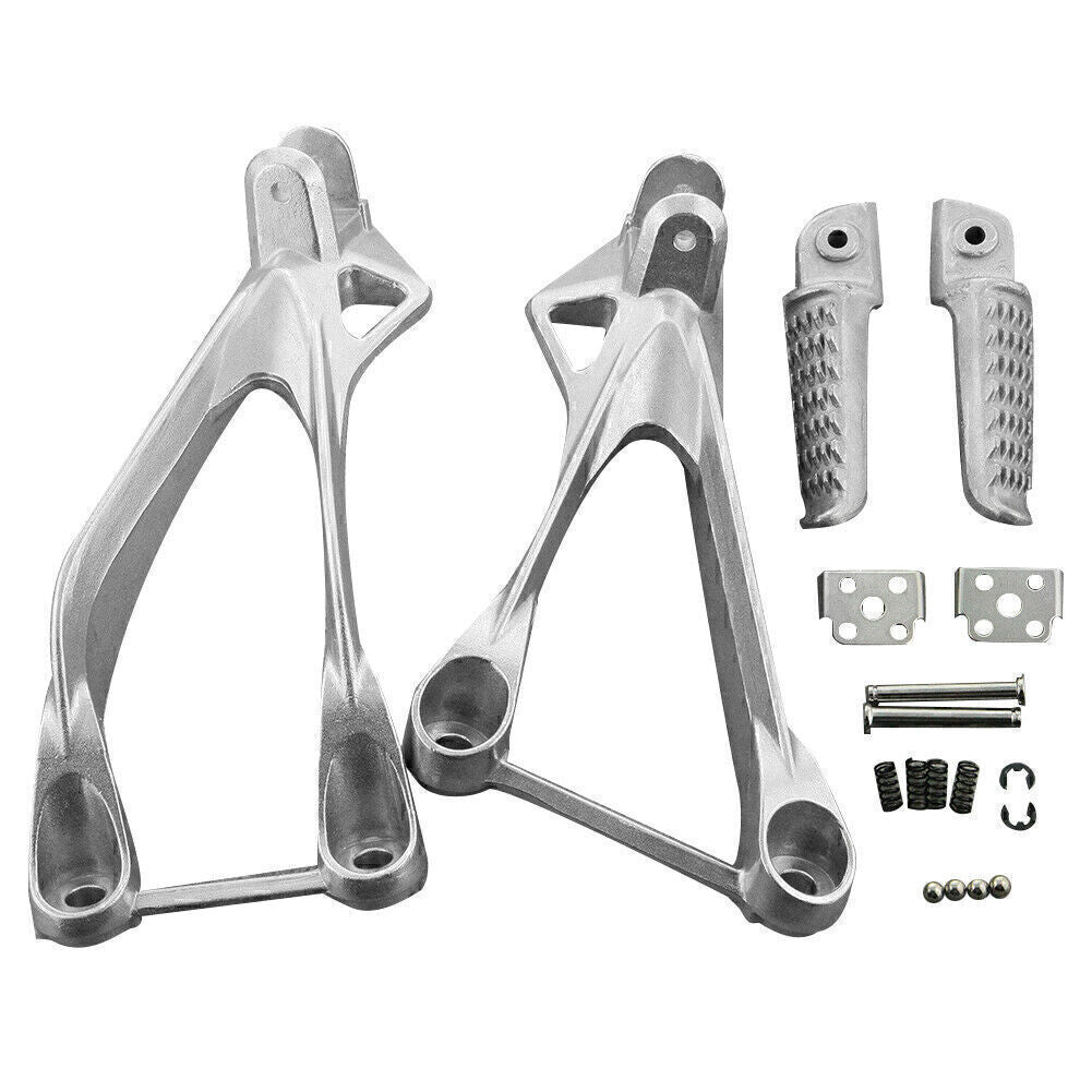 Rear Passenger Foot Pegs Footrest Bracket for KAWASAKI 2005-2008 ZX6R wa