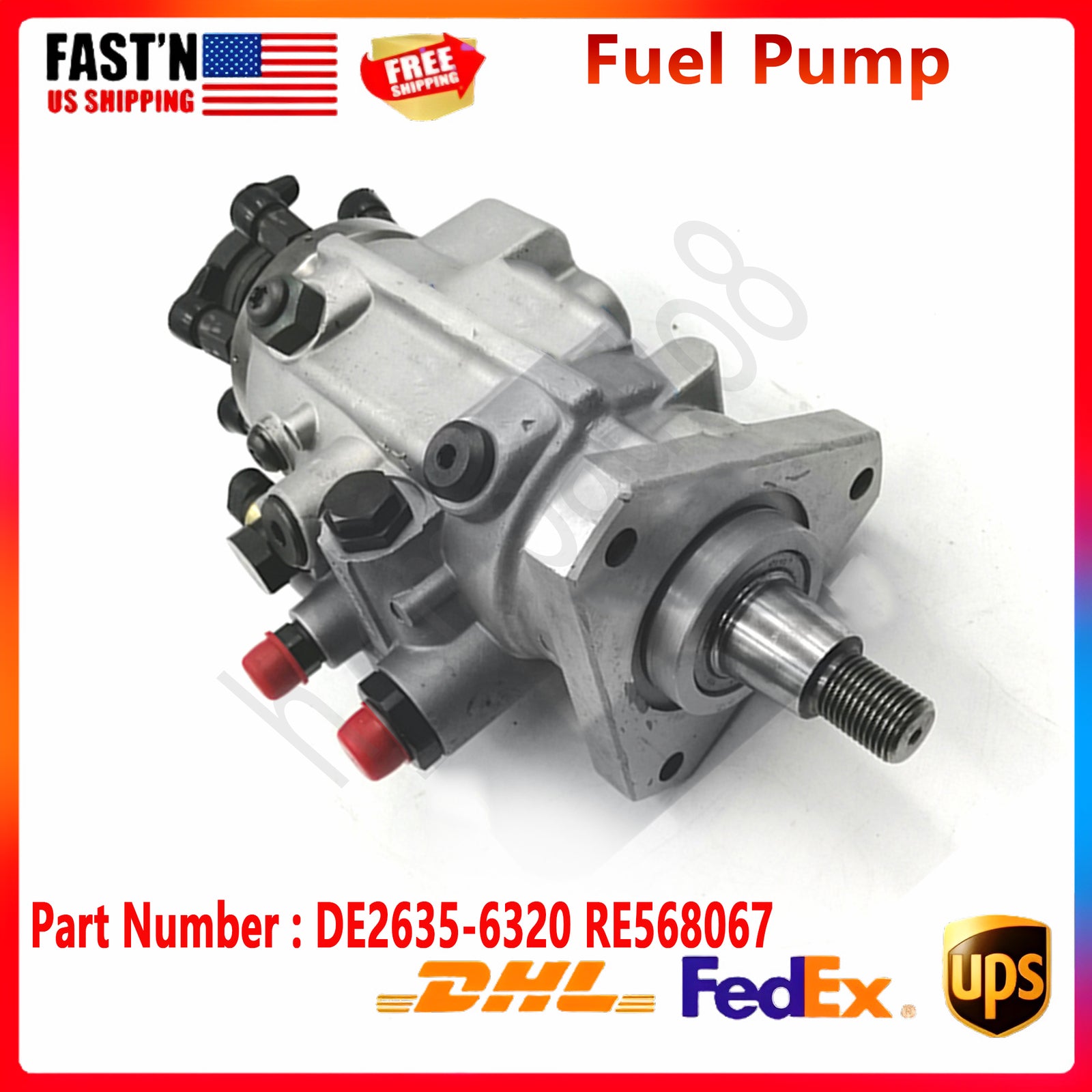 Fuel Injection Pump DE2635-6320 RE568067 For Stanadyne John Deer 6068D 06320