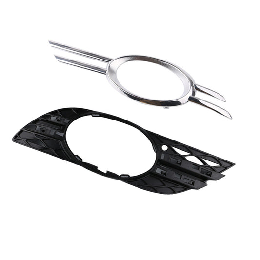 Left Front Fog Light Grill Chrome Trim Cover For 2007-09 for Mercedes E-Class W211