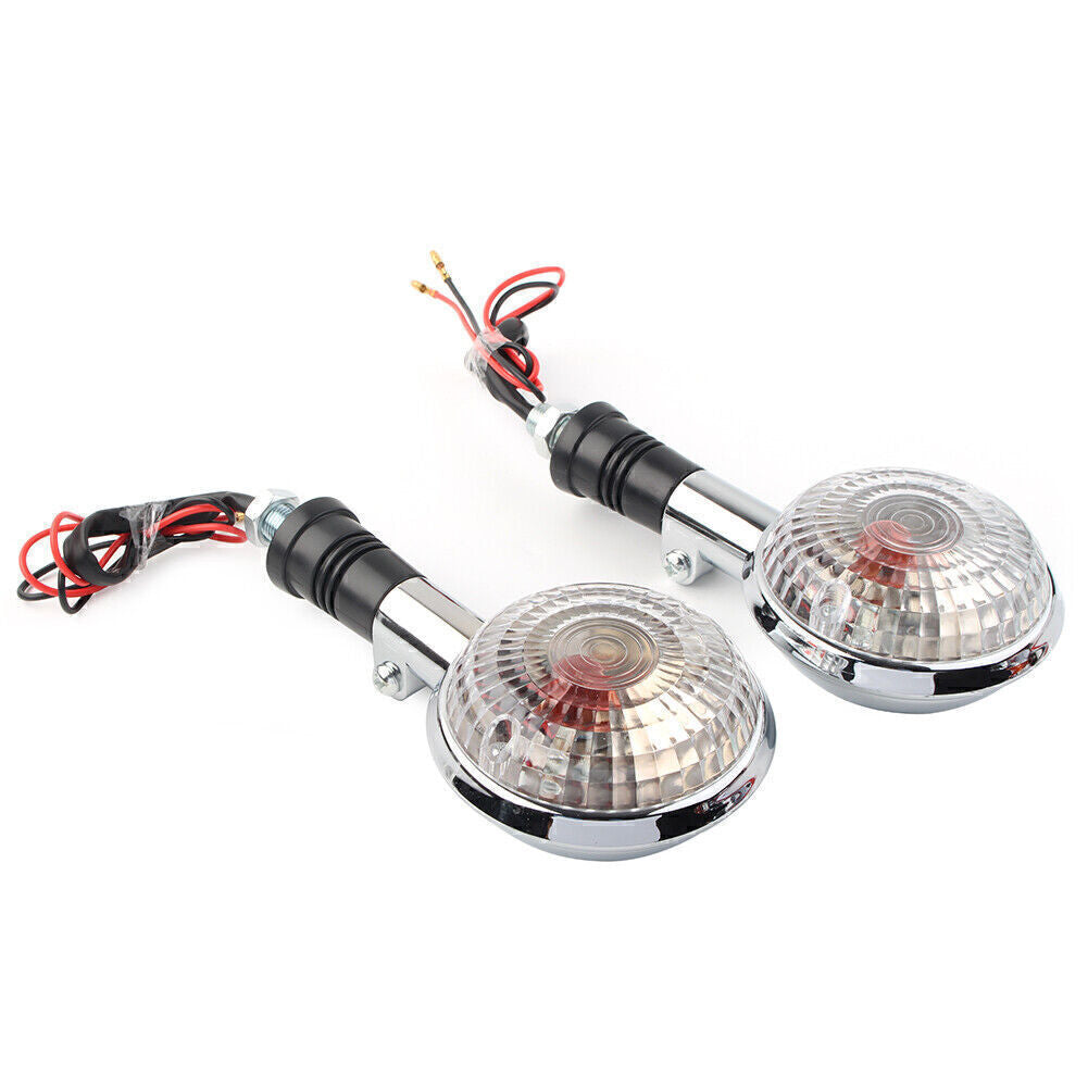 Turn Signal Indicator Light For Vstar XVS XV400 1300 650 1100 V-MAX 1200 White