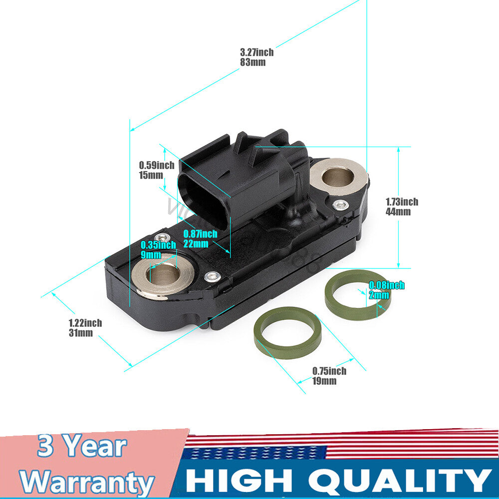 Suitable for ISB 6.7L differential pressure sensor DPF (2872424 4307166 4384138).