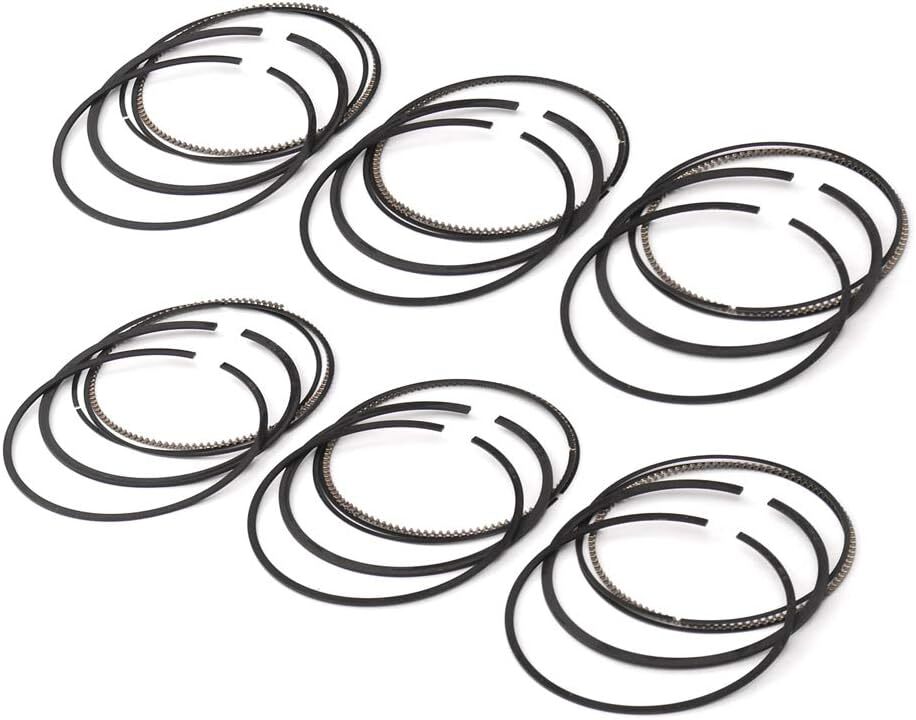 6x OE Piston Rings Set New Version for VW for Passat CC Touareg for Cayenne 3.6L VR6