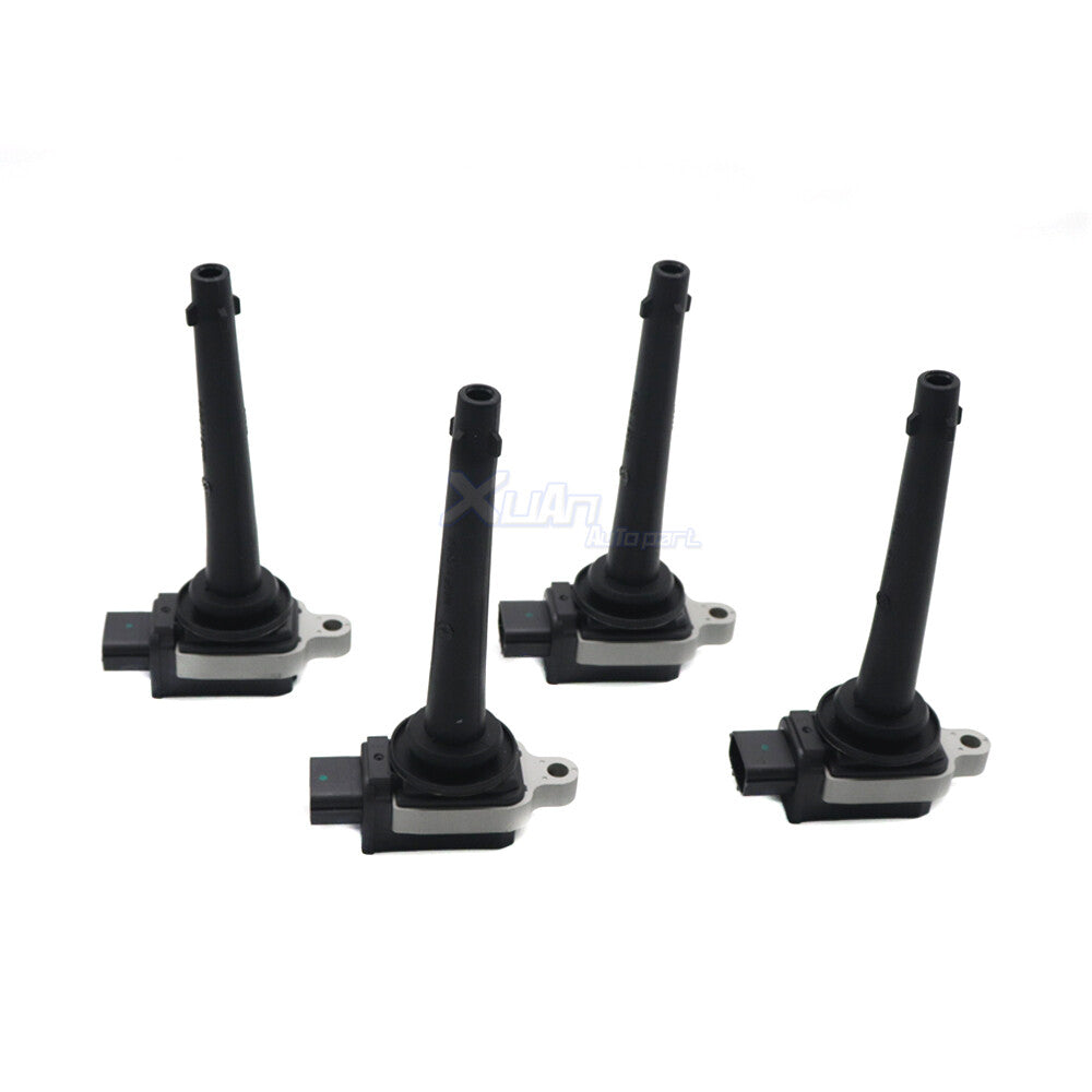 4X New Top Ignition Coil Pack for Nissan Micra Note NV200 Tiida X-trail Sentra
