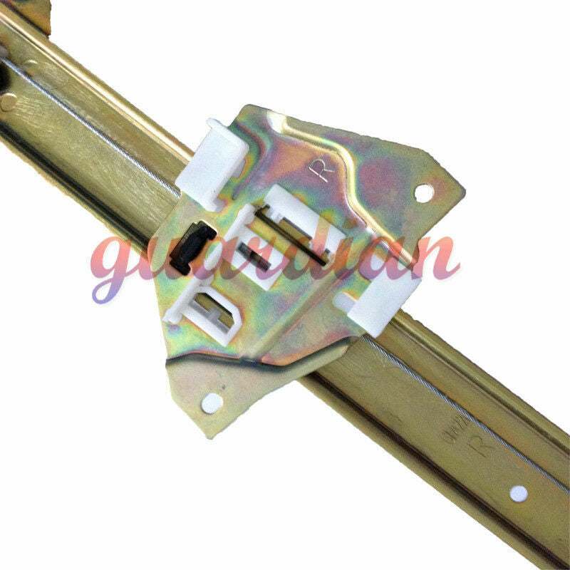Front Right Passenger Power Window Regulator w/ Motor MR135166 For Montero