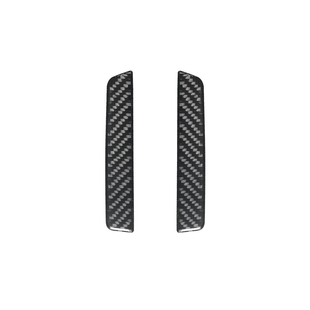 2Pcs Carbon Fiber Floor Console Rear Cover Trim for LEXUS RX330 RX350 2004-2009