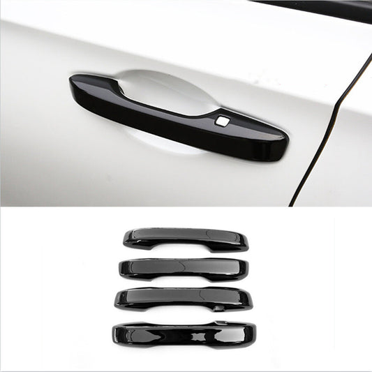 Bright Black Door Grips Cover Trim for Honda Accord 2023 Accessories