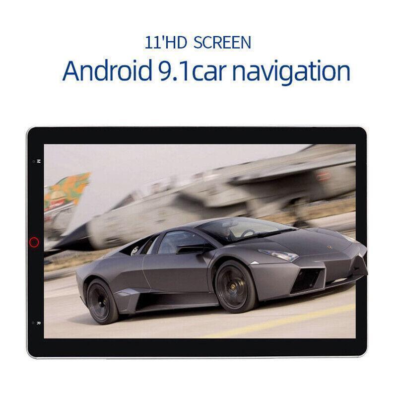11 MP5 Player Wifi BT GPS Navigation Android Touch Screen Car Rotatable Radio