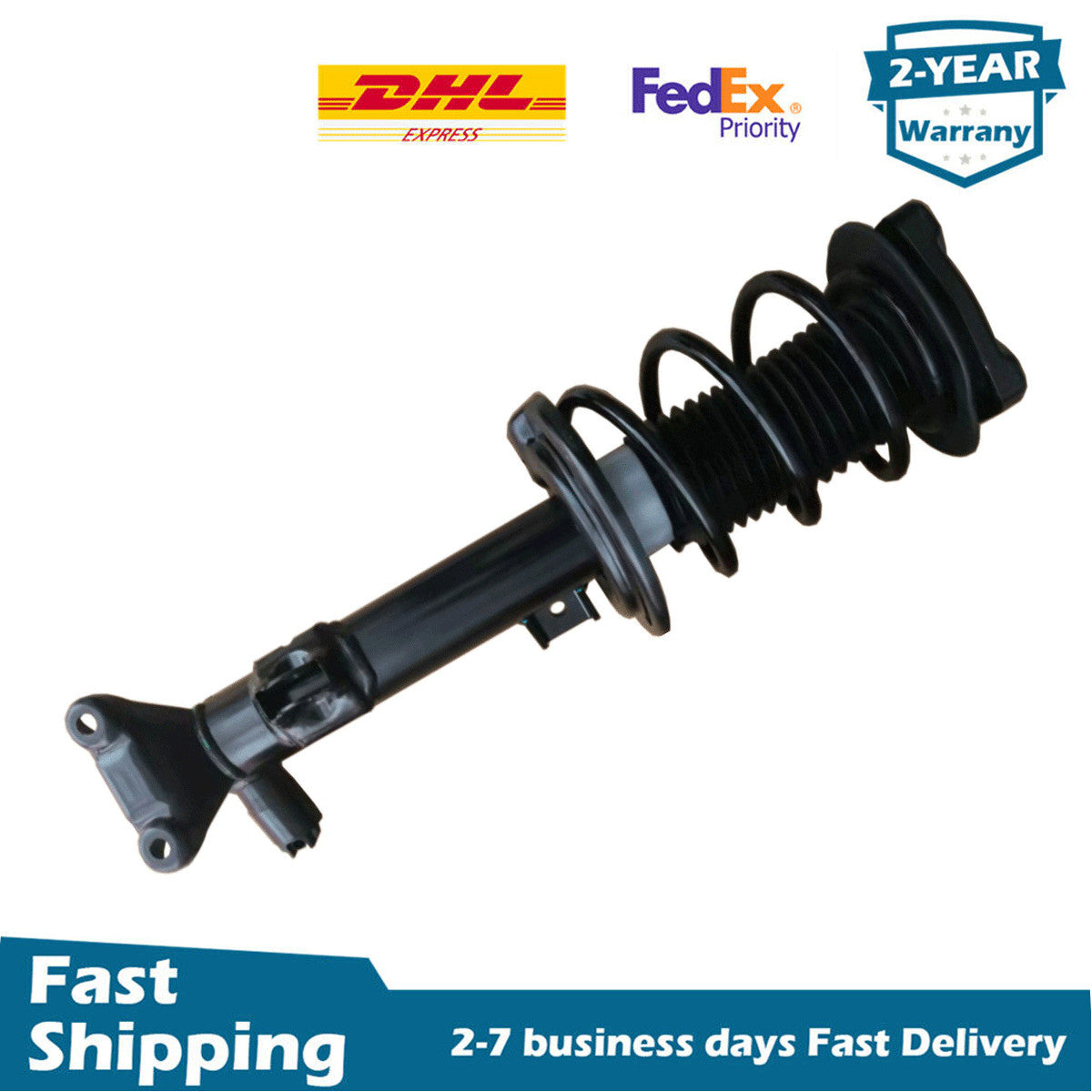 Front Left Shock Coil Spring Strut ADS Fit for Mercedes-Benz C180 E500 A2073231100