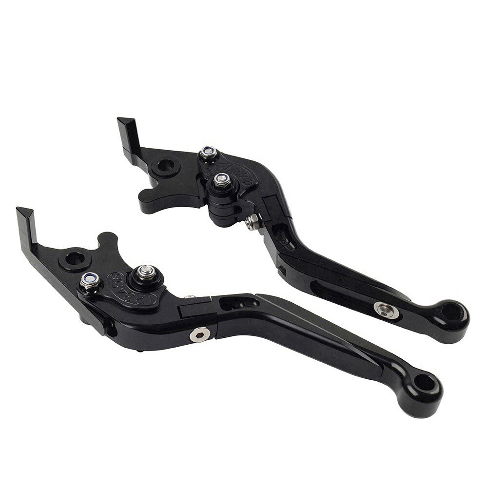 Black Folding Extendable Brake Clutch Levers for BMW S1000RR 2010-14 S1000R 2014