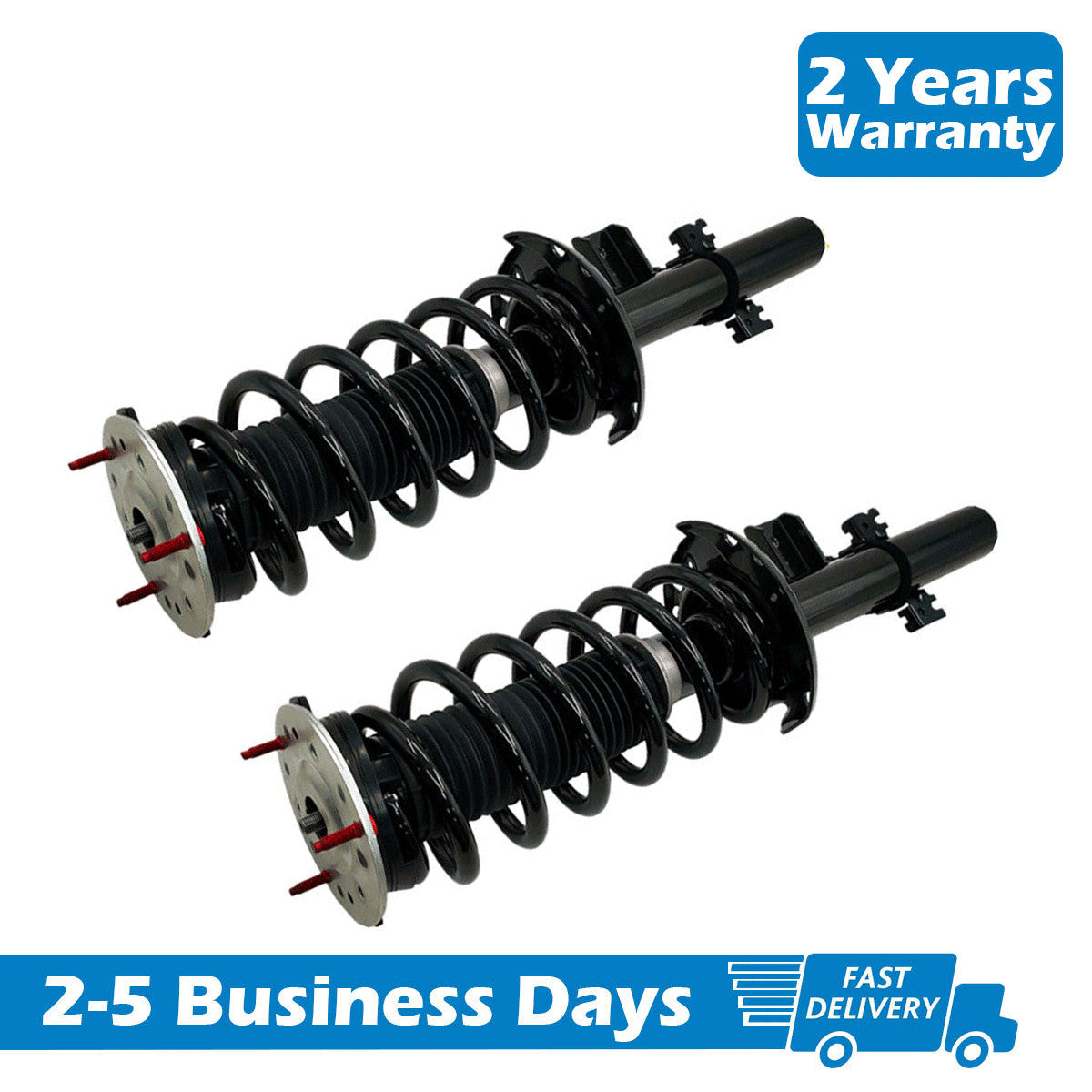 A pair of rear shock absorber spring struts with magnetic for force for Range Rover Evoque L538 12-18