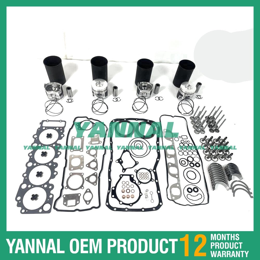 4HL1 Engine Overhaul and Reconstruction Kit with Shim Bearing Valve for Isuzu Engines