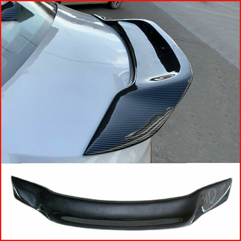 for Toyota for Camry 2018-22 Real Carbon Fiber Car Rear Trunk Tail Lid Spoiler Wing
