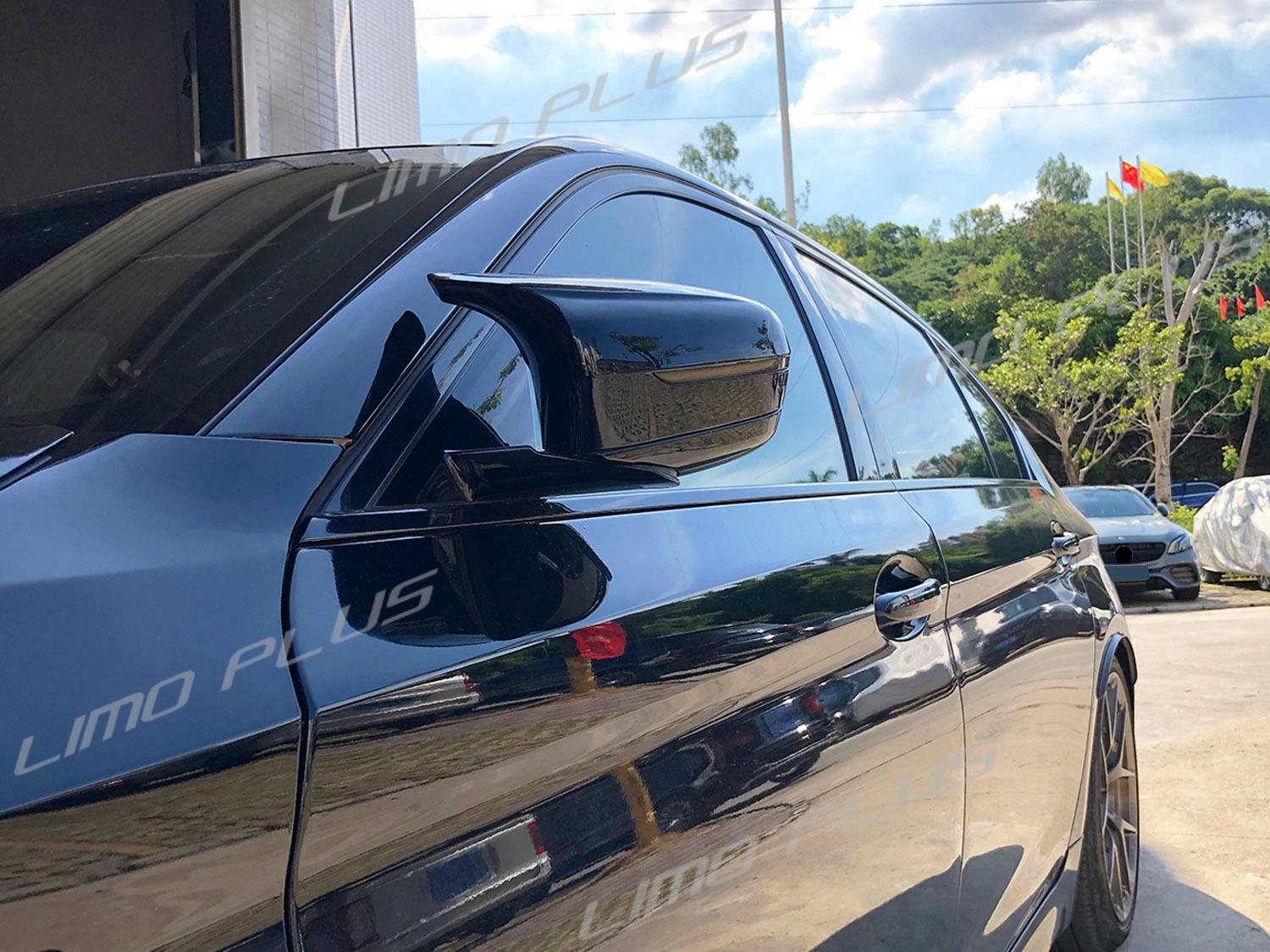 Gloss black side mirror cover replacement parts for BMW G30 G31 G11 G12 G14 G15