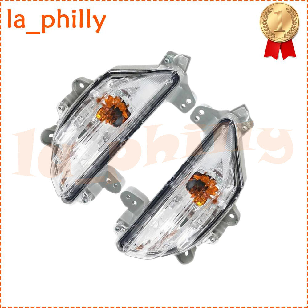 2Pcs Front Bumper Corner Lamp Turn Signal Light Left+Right for Mazda 3 2014-2016