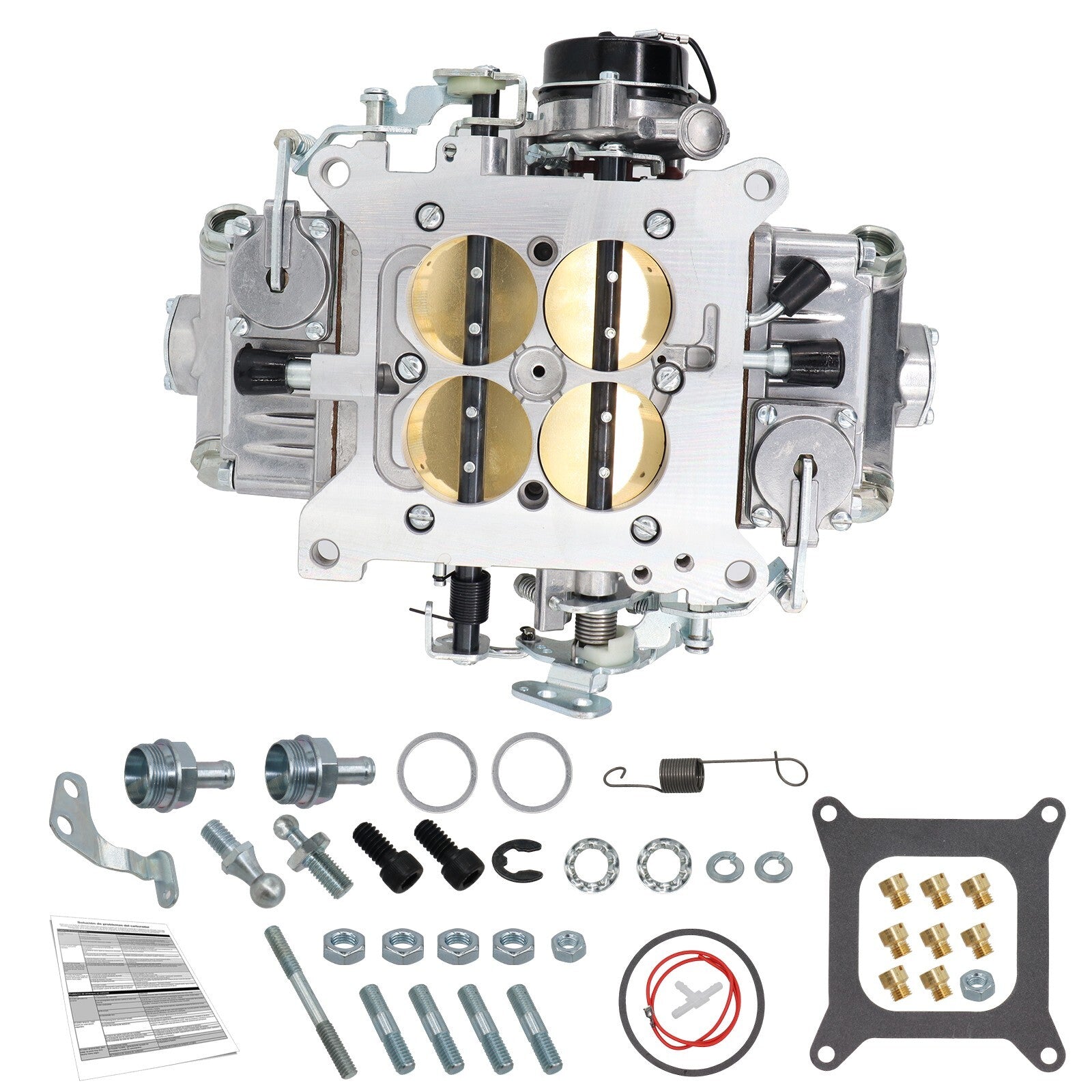 Carburetor Mechanical Secondary For Quick Fuel BR-67214 850 CFM Brawler Street