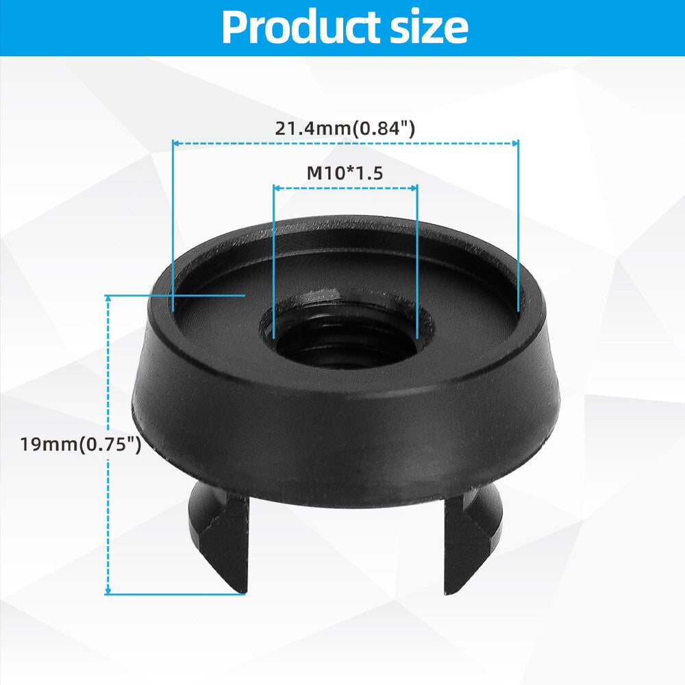 M10x1.5 Manual Gear Shift Knob Limiter Boot Retainer Adapter for Honda for Civic FC1
