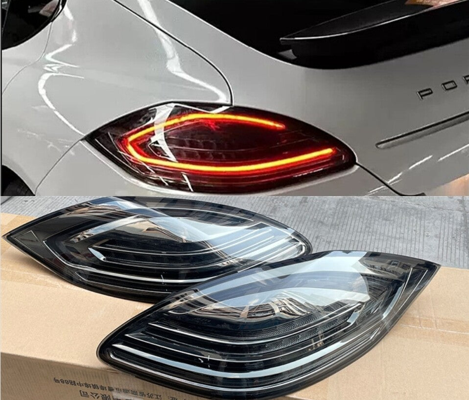 For 2010-2013 for Porsche for Panamera 970.1 Smoke Black LED Tail Light