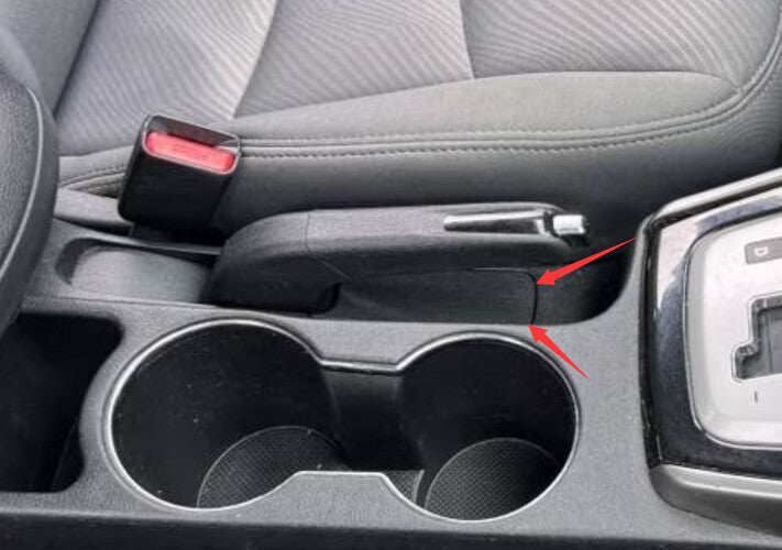 for Hyundai for Elantra 2011-2016 Carbon Fiber Real Hand Brake Lever Trim Cover 1PCS