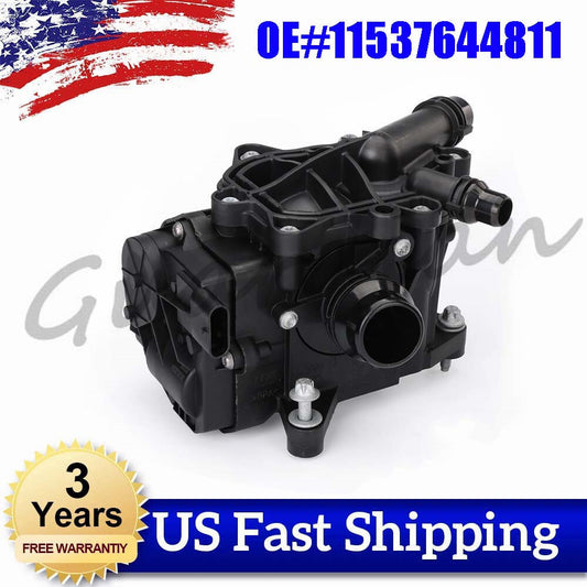 Engine coolant thermostat housing assembly 11537644811 for BMW 120i and 125i