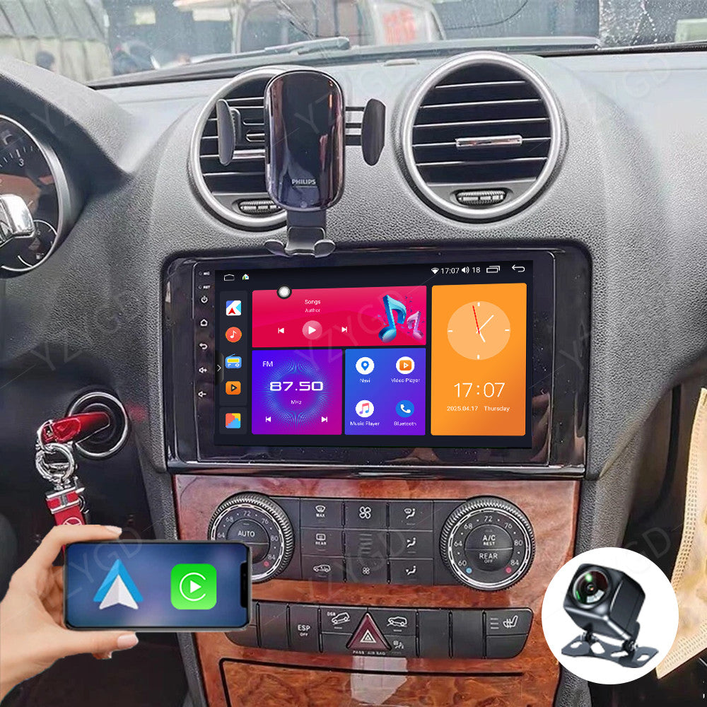 9 for Mercedes for Benz ML350 GL450 2007-2011 Android CarPlay Car Stereo Radio GPS