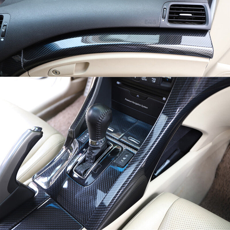 Dashboard Console Gear Shift Both Side Panel 4x Fit for Acura TSX 2009-2014