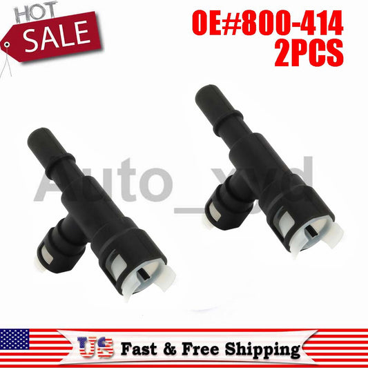2x 800-414 heater hose connectors for Cadillac for Chevrolet Avalanche 1500 2500 for GMC