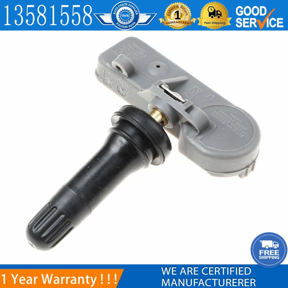 4-pack TPMS tire pressure monitoring sensors (13586335, 13581558) suitable for Chevrolet GM 315MHz.