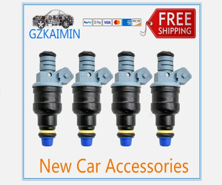 4-pack Equipment Manufacturer 35310-22010 Fuel Injector Nozzles for Hyundai Accent X3 Scoupe 1.3L and 1.5L