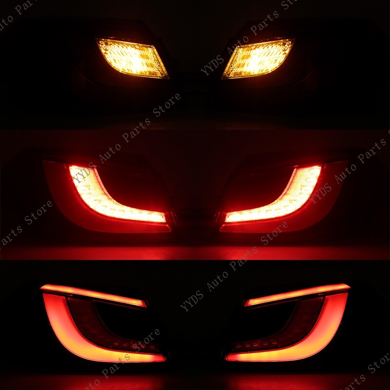 Left LED rear taillight for Infiniti Q70/Q70L 2015-2019 turn signal light.