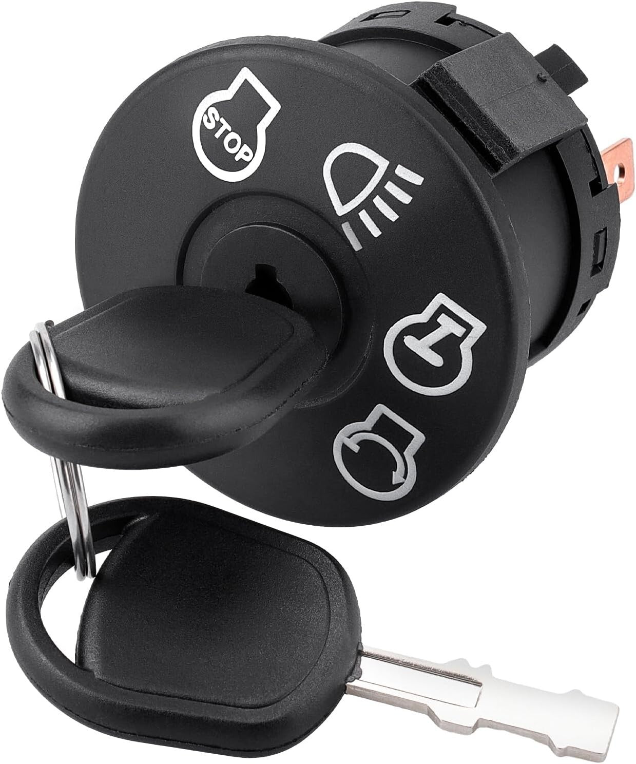 Lawn Mower Ignition Switch with Key 4 Position for L105 110 111 118