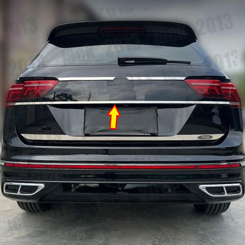 for Volkswagen for Tiguan 2017-2022 Steel Rear Trunk Tailgate Boot Grab Trim Cover