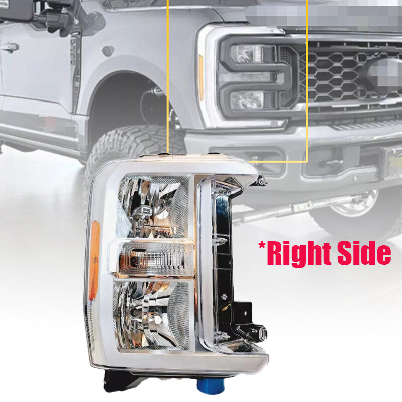 PASSENGER SIDE For 2023 2024 F250SD F350SD F450SD F550SD RH HEADLIGHT PC3Z13008H