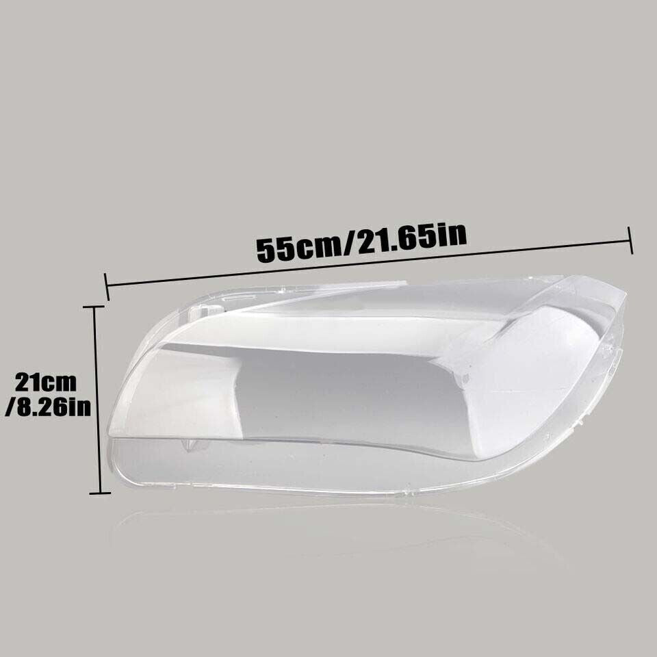 2¡Á F¨¹r for BMW X1 E84 2013-2015 Scheinwerferglas Linse Abdeckung Links+Rechts NEU