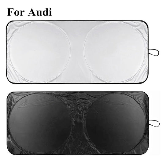 for Audi Car Large Windshield Sun Screen Visor Shade UV Block Foldable Cover