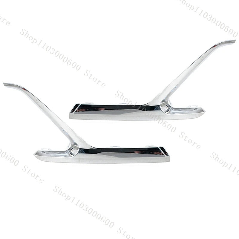 Fog Light Set Fog Lamp w/Bezel Frame Chrome Trim for GMC Terrain 2018-2020