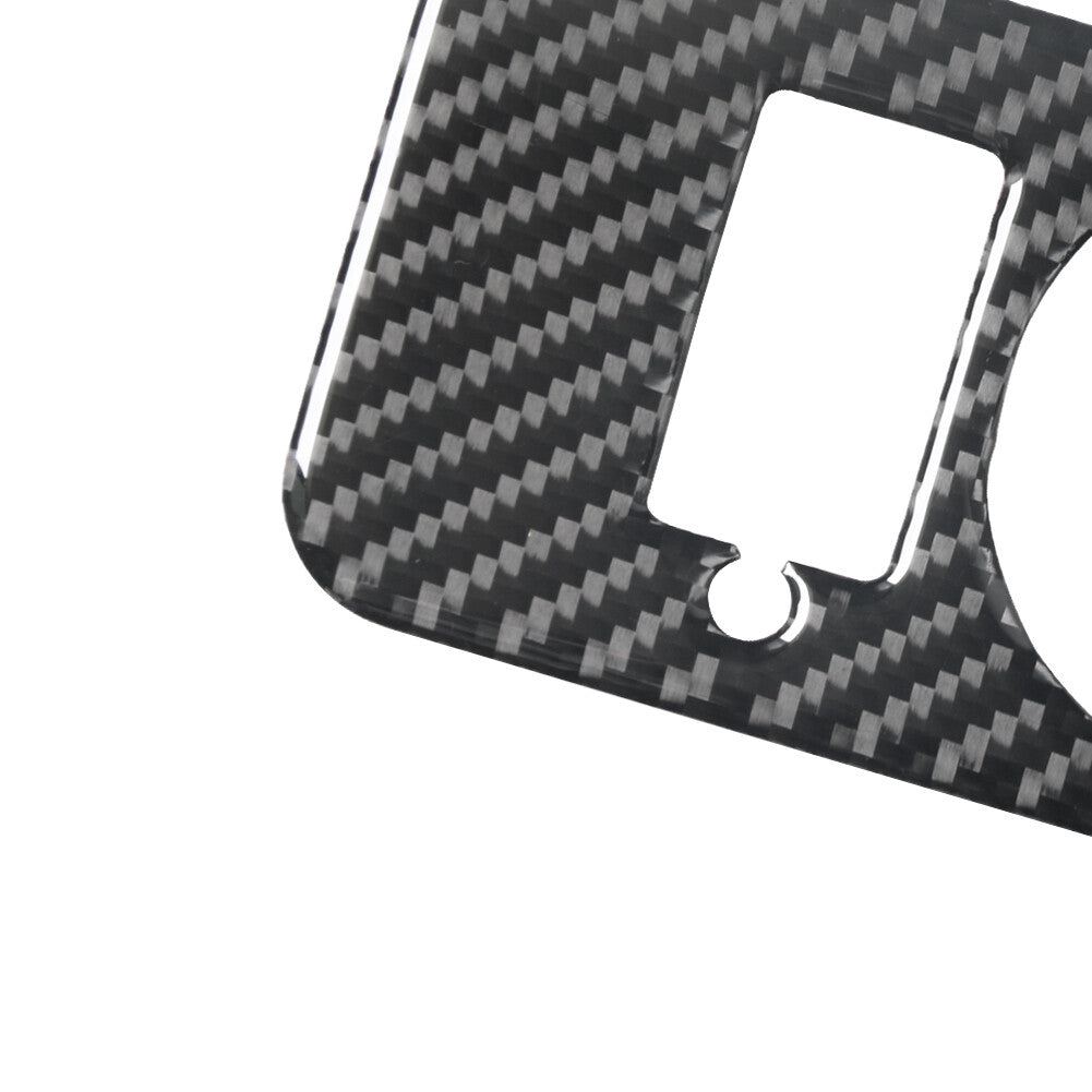 Carbon Fiber Headlight Switch Button Cover Trim for Ford for Mustang 2005-2009
