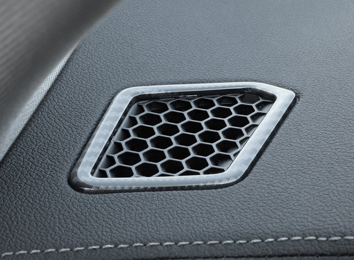 Carbon Fiber Style Interior Air Vent Cover Fit for BMW 3 Series G20 2020-2022