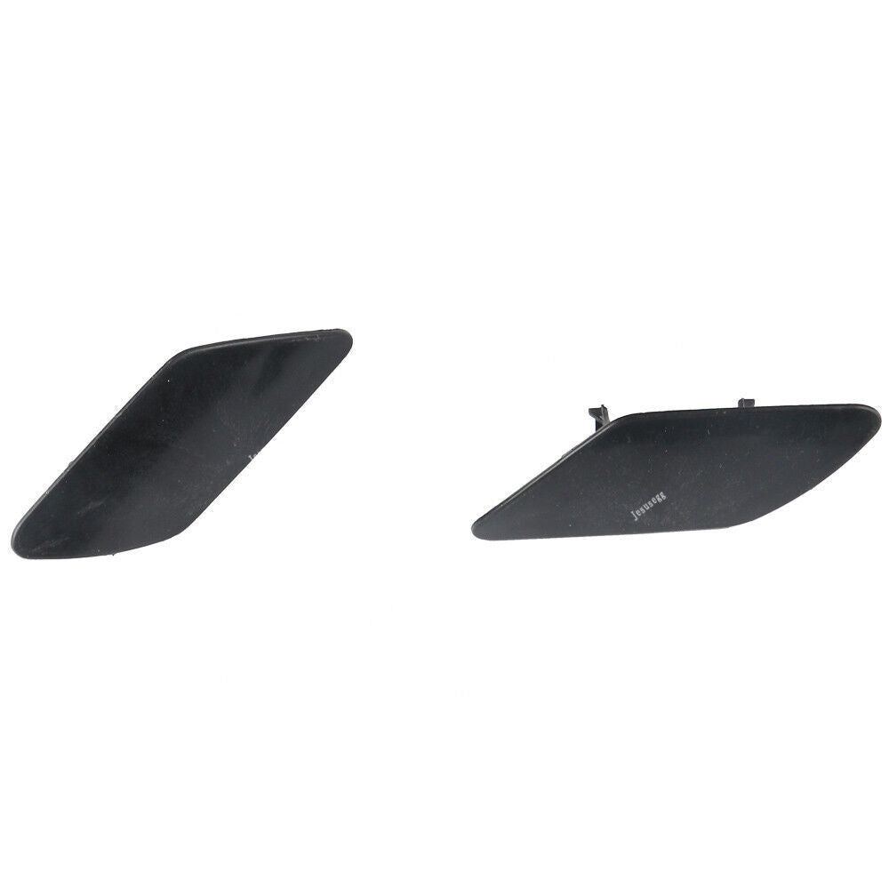 2Pcs L+R Unpainted Headlight Washer Nozzle Cover for Porsche for Cayenne 2011-2014