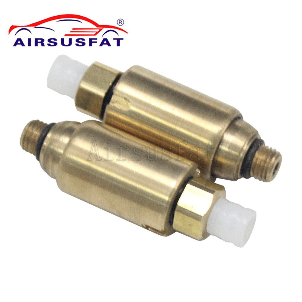 2-piece fitting for Jaguar XJ XJ8 front air suspension strut pressure valve connector