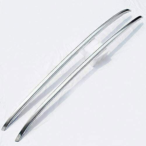 2015-2019 Aluminum 2Pcs Fits for BMW X6 F16 Roof Rail Rack Side Rail Bar Holder