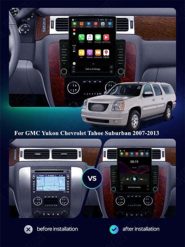 9.5 Car GPS Player Android 10.1 for GMC for Chevrolet for Chevy for Yukon for Sierra Acadia l
