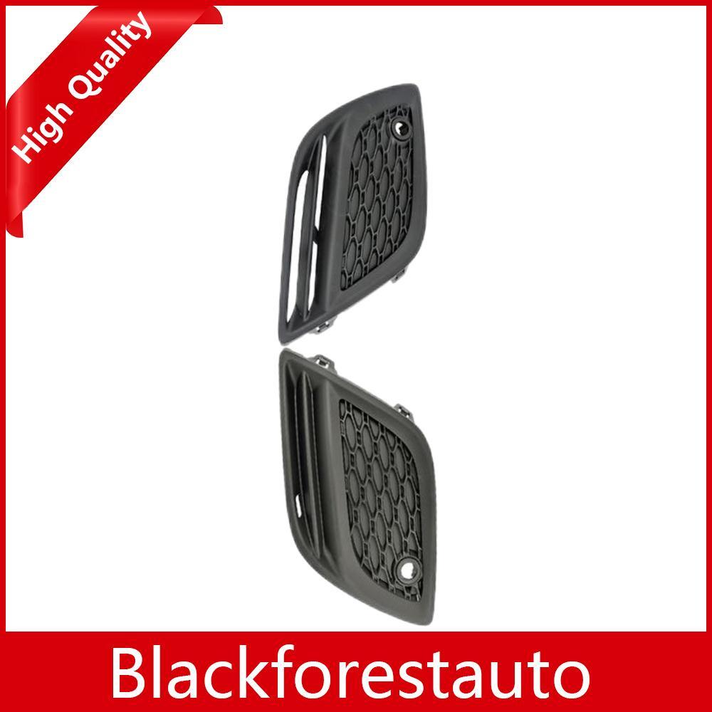 2X Fits for Volvo XC60 2011 2012 2013 Front LHRH Bumper Fog Light Cover Trim Grille