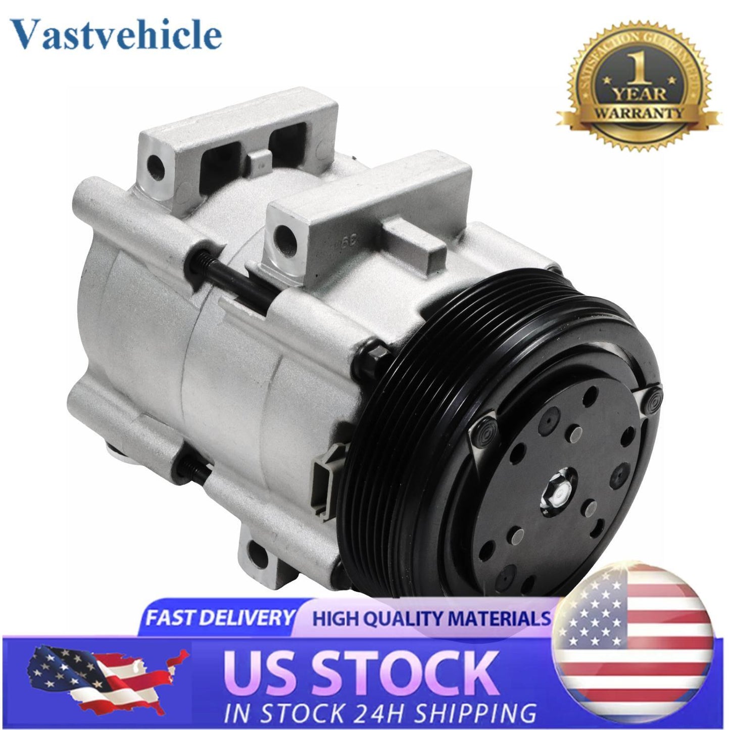for CO 101510C AC Compressor for Ford F-150 F-250 F-350 F-550 1997-2007 4.6L 5.4L